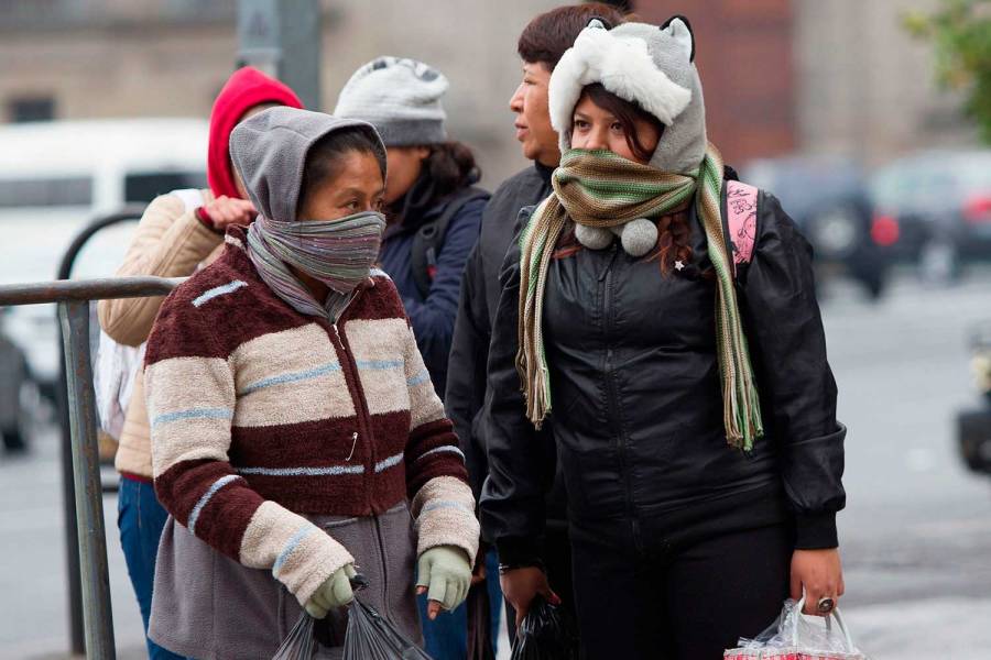 Tres frentes fríos azotarán a México con caída de aguanieve y bajas temperaturas