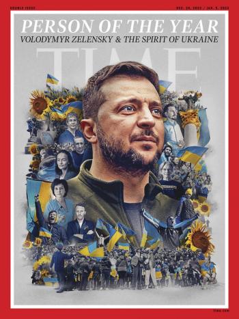 Volodimir Zelenski, persona del a&ntilde;o 2022 para la revista Time