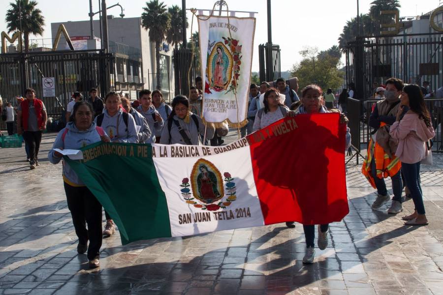 Prevén la llegada de 10.5 millones de peregrinos en la Basílica de Guadalupe