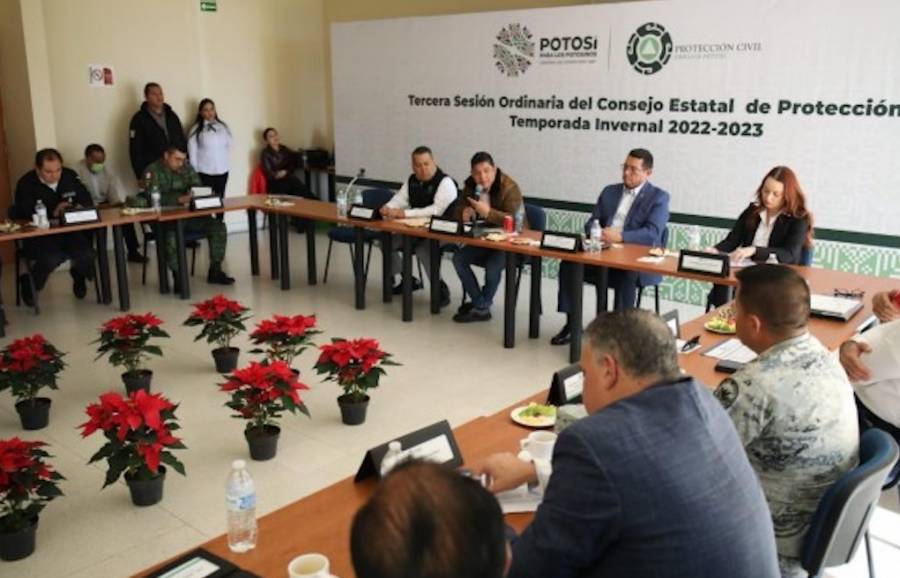 Ricardo Gallardo presenta Plan de Trabajo Operativo Invernal para SLP