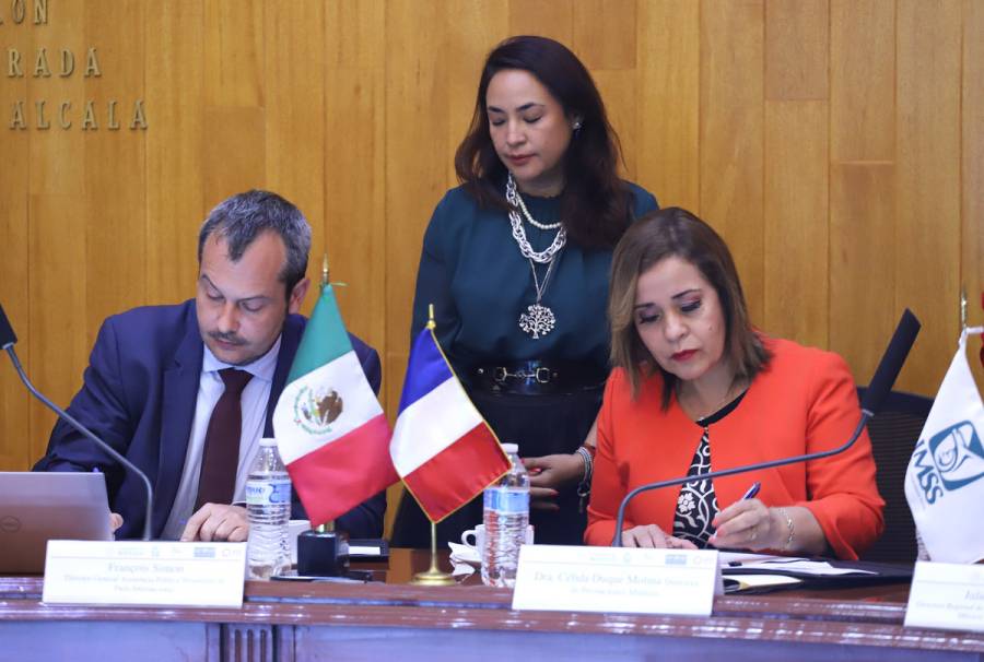 IMSS, APHP-I y Agencia Francesa de Desarrollo, fortalecen convenio para el desarrollo sostenible de hospitales