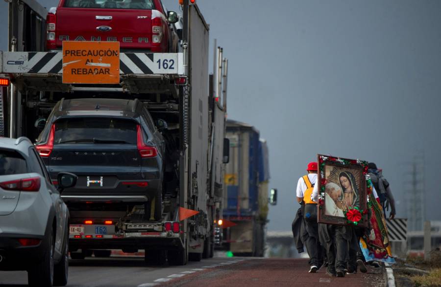 Estas son las rutas de acceso y alternativas viales para este fin de semana por peregrinaciones guadalupanas