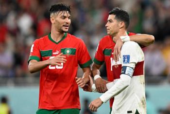 Marruecos derriba a Portugal y hace historia para el f&uacute;tbol africano