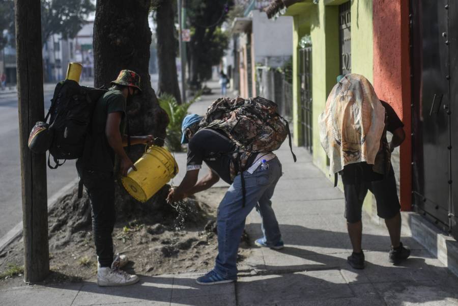 Montan operativos de ayuda a peregrinos