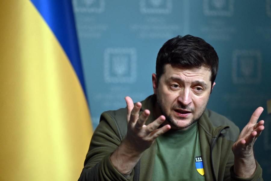 Zelenski insta a los países del G7 a entregar más armas y gas a Ucrania