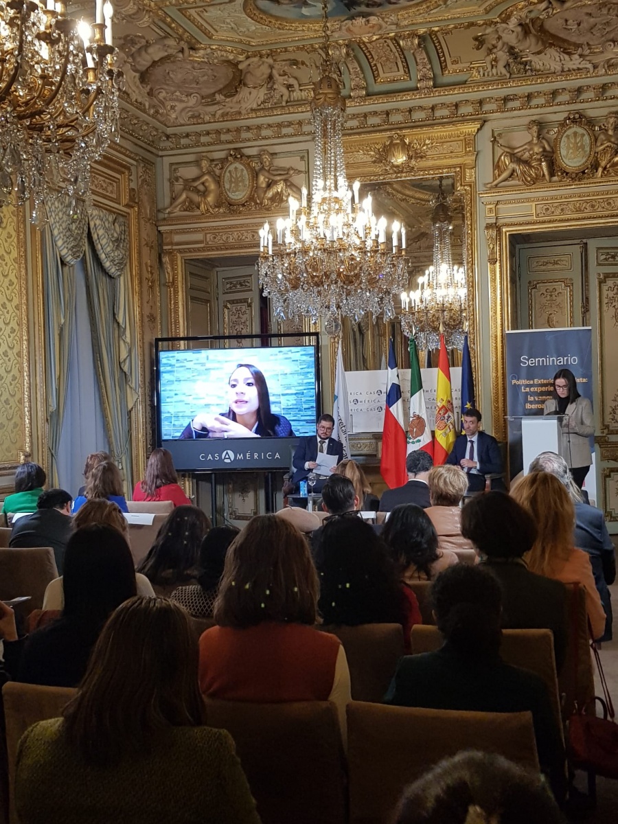 México participó en seminario iberoamericano sobre Política Exterior Feminista con Chile y España