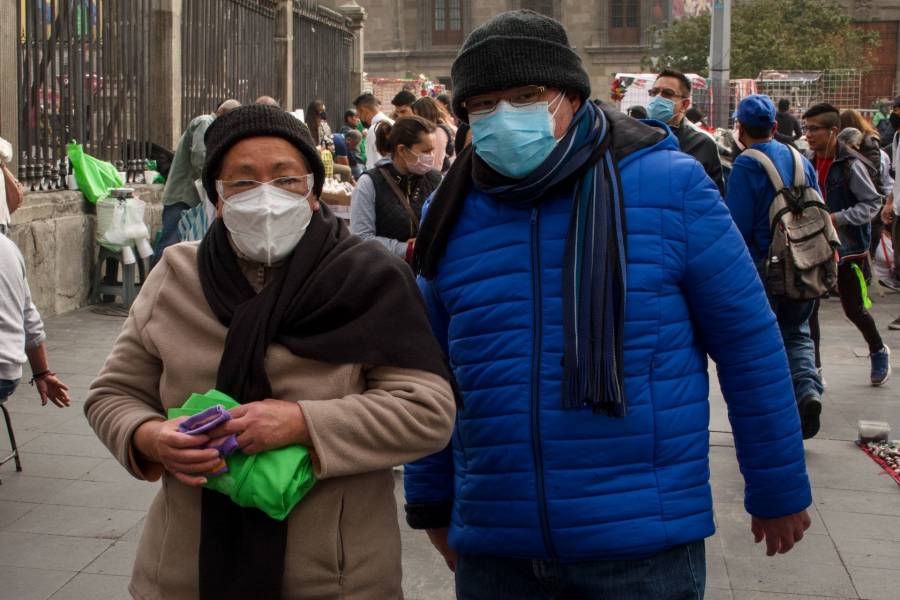 Activan alertas Naranja y Amarilla por bajas temperaturas en la CDMX