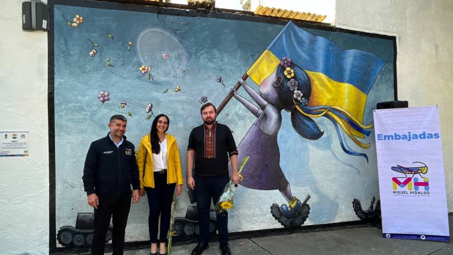 Crea MH y embajadas el primer “mural internacional de arte urbano”