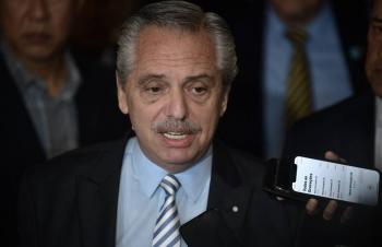 Presidente argentino ver&aacute; final ante Francia en su casa, por c&aacute;bala