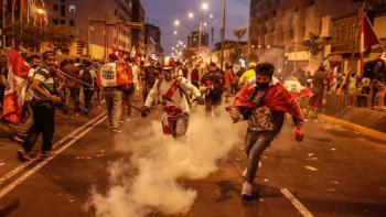 Es justificada la represi&oacute;n en gobierno de Per&uacute;, hay 20 muertos en protestas