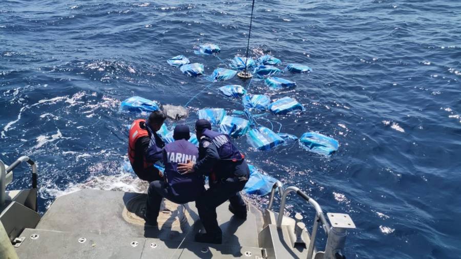 Decomisan en Costa Rica 3,2 toneladas de marihuana en narcolanchas en el Pac&iacute;fico