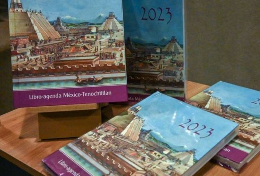 Presentan en el Museo del Templo Mayor el libro-agenda México-Tenochtitlan 2023