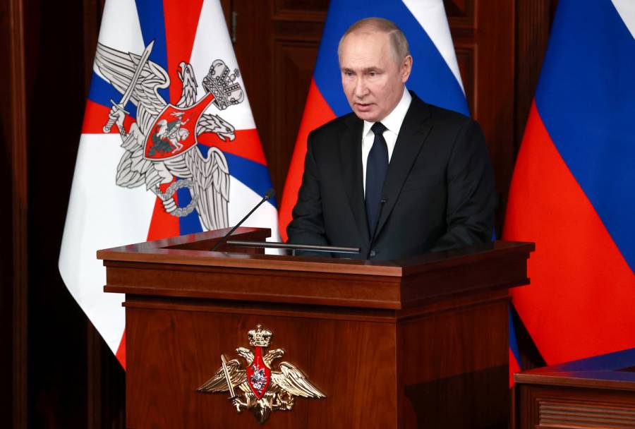 Vladimir Putin dice que Rusia seguirá desarrollando su potencial militar, incluido el nuclear