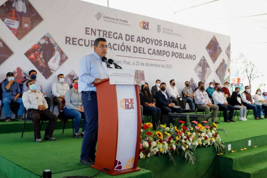 Gobierno de Puebla garantiza apoyos al campo sin tintes políticos ni intermediarios