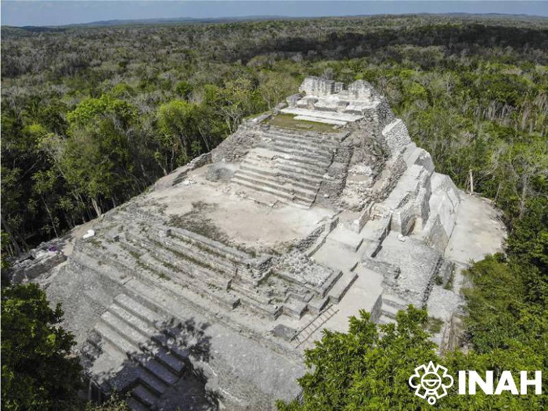 Sitio arqueológico Ichkabal de Quintana Roo será restaurado, adelanta AMLO