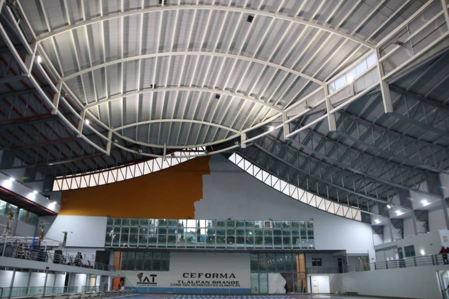 Tlalpan destina 8 mdp en rehabilitación del Deportivo CEFORMA