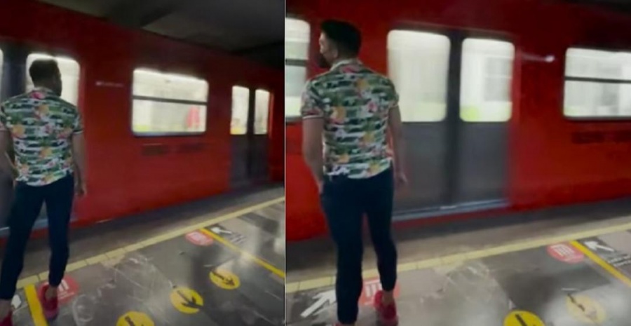 Youtuber burla seguridad del Metro CDMX