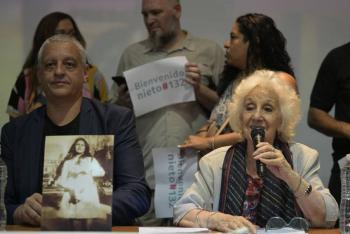 Abuelas de Plaza de Mayo encontr&oacute; al nieto 132, robado en la dictadura argentina