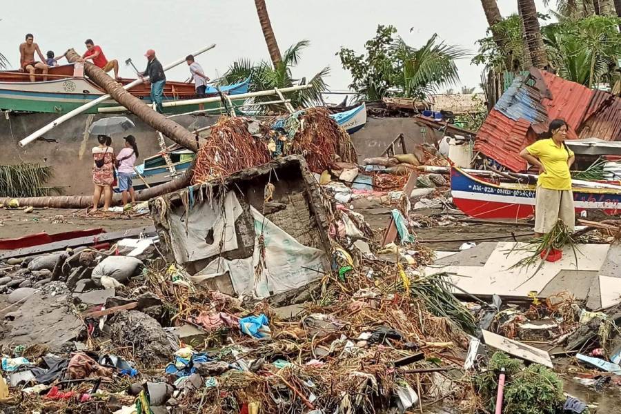 Se elevan a 39 los muertos por las lluvias en Filipinas