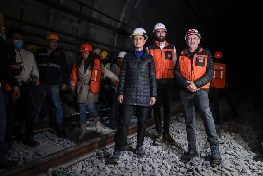 Sheinbaum pide hablar con el youtuber Selerdios, esto tras su bajada a v&iacute;as del Metro