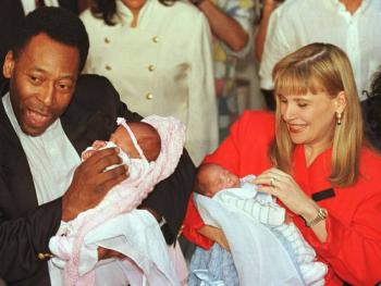 Pel&eacute;: tres matrimonios, siete hijos y una vida de telenovela