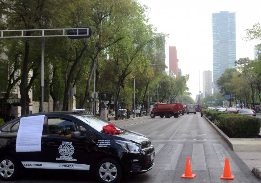 Cierran Paseo de la Reforma por concierto de Los Ángeles Azules