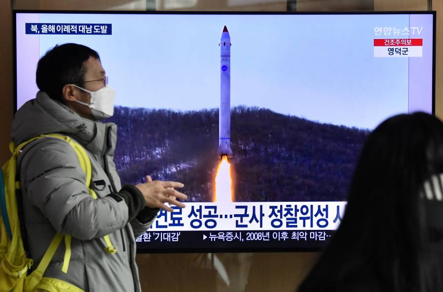 Corea del Norte dispara un misil balístico de corto alcance