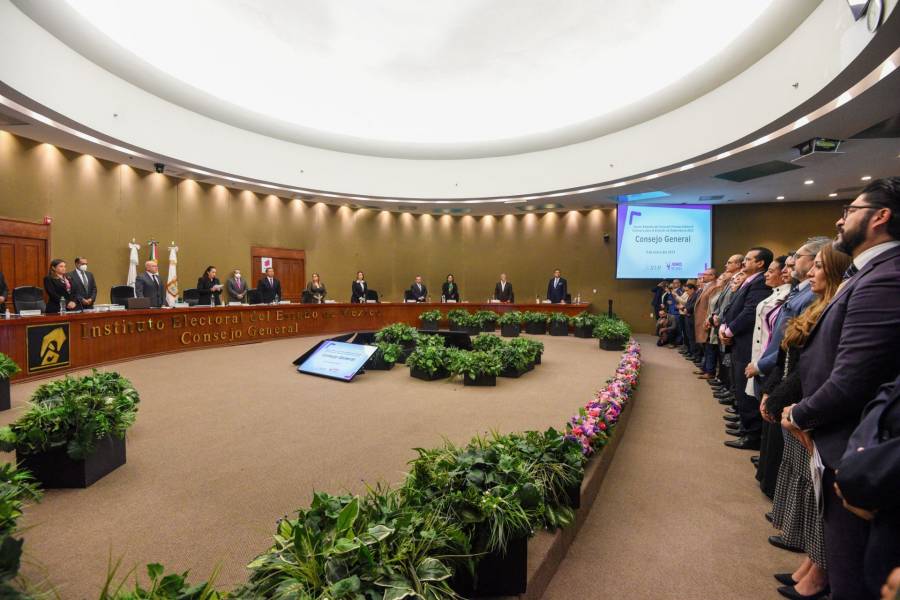 Da Inicio formalmente el proceso para elegir gobernador del Estado de México en el IEEM