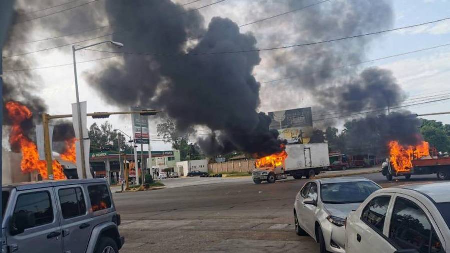 Alertan a ciudadanos estadounidenses no viajar a Sinaloa tras fuego