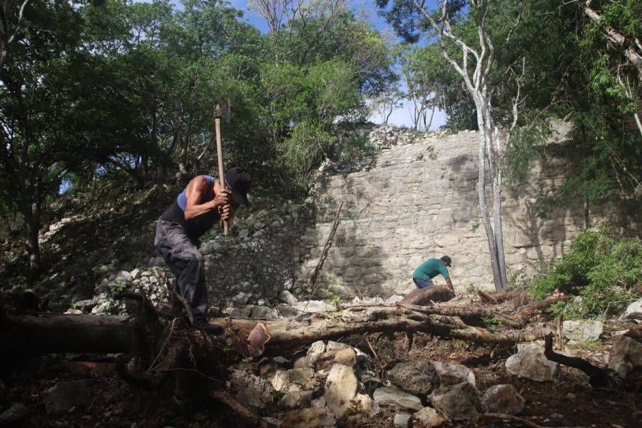 INAH concentra trabajos arqueol&oacute;gicos en tramos 5, 6 y 7 del Tren Maya