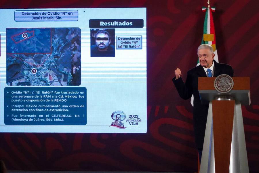 Extradición de Ovidio Guzmán a EEUU no será 