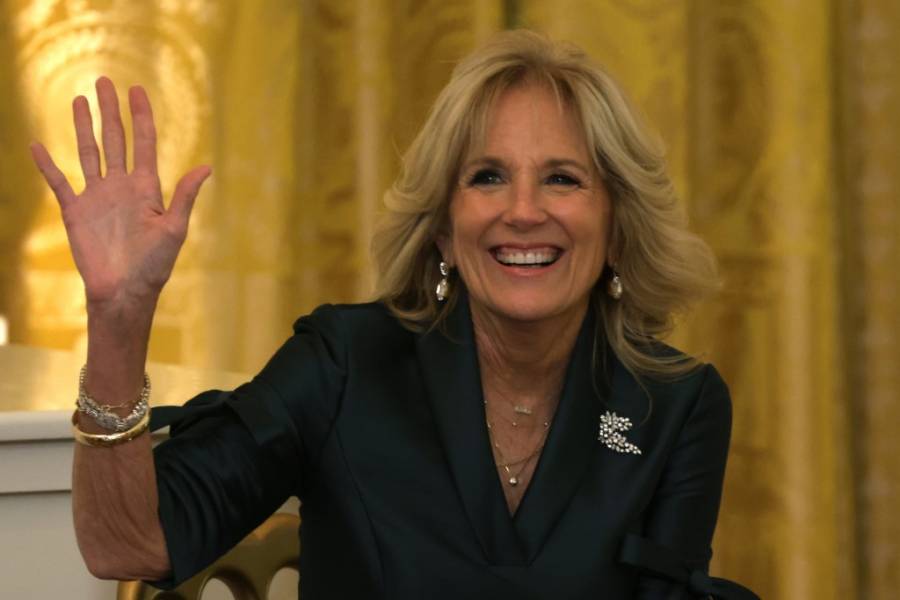 Esta tarde llega Jill Biden al AICM, para reunirse con Gutiérrez Muller