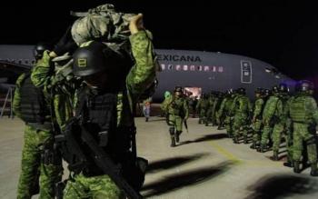 Para retomar orden en Sinaloa despliegan m&aacute;s de 3 mil 500 elementos militares