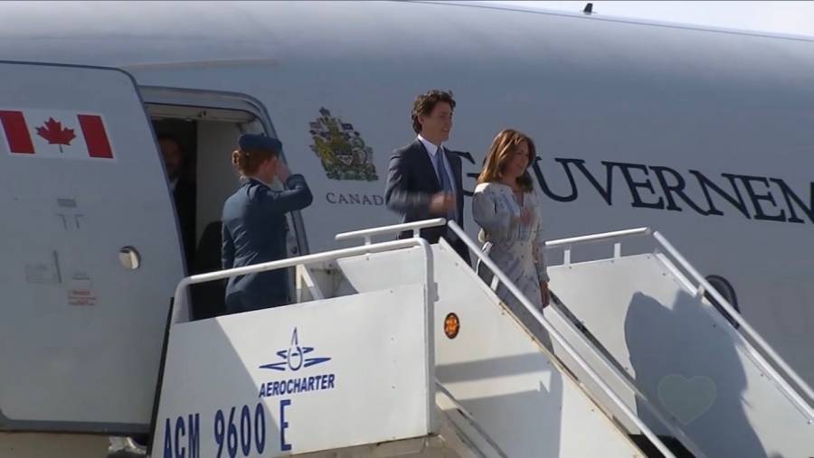 Llega Trudeau a México, por el AIFA