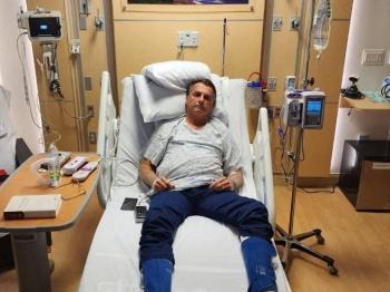 Bolsonaro confirma su ingreso a hospital de Florida por problema intestinal