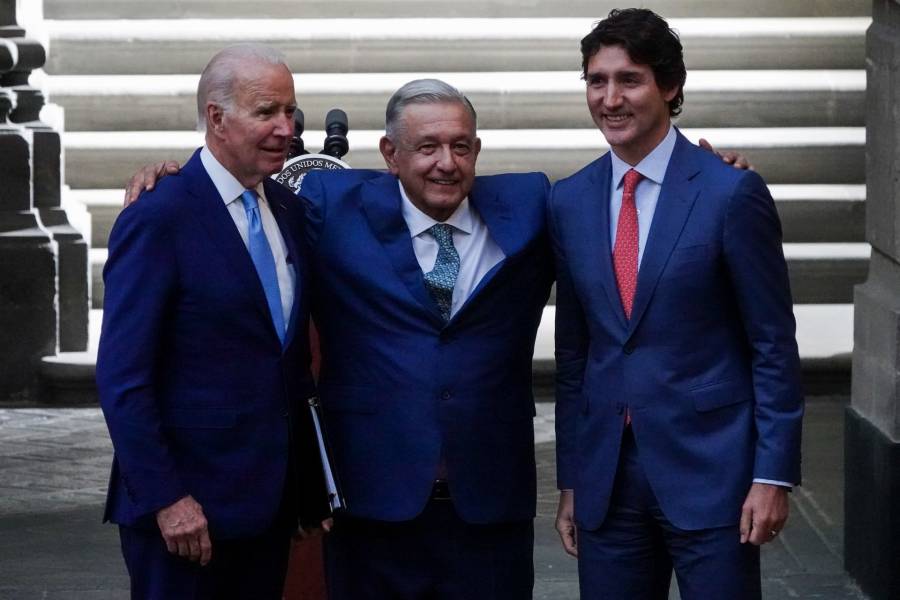 AMLO, Biden y Trudeau acuerdan fortalecer lazos económicos y comerciales