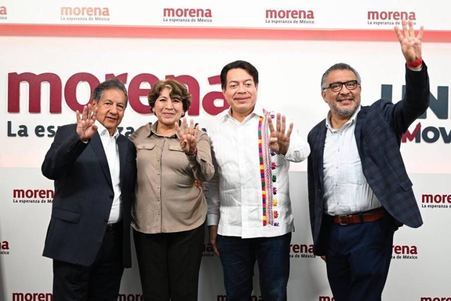 Delgado adelanta alianza para Edomex con PT y PVEM
