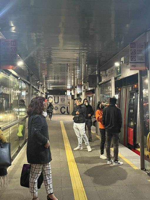 Hay 10 heridos por “Frenado de emergencia” en Línea 1 del Metrobús