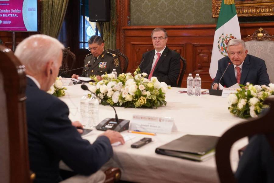 Momentos relevantes del primer día de la visita de Trudeau y Biden a México