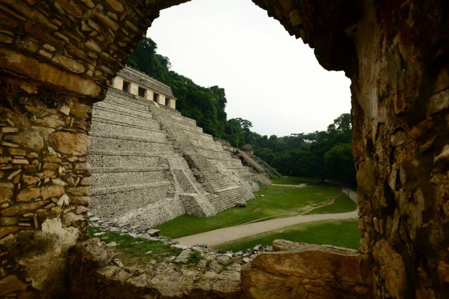 A través del Promeza avanzan trabajos de conservación arquitectónica en Palenque