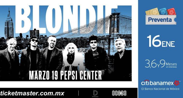 ¡Blondie vuelve a la Ciudad de México en 2023 con concierto en solitario!
