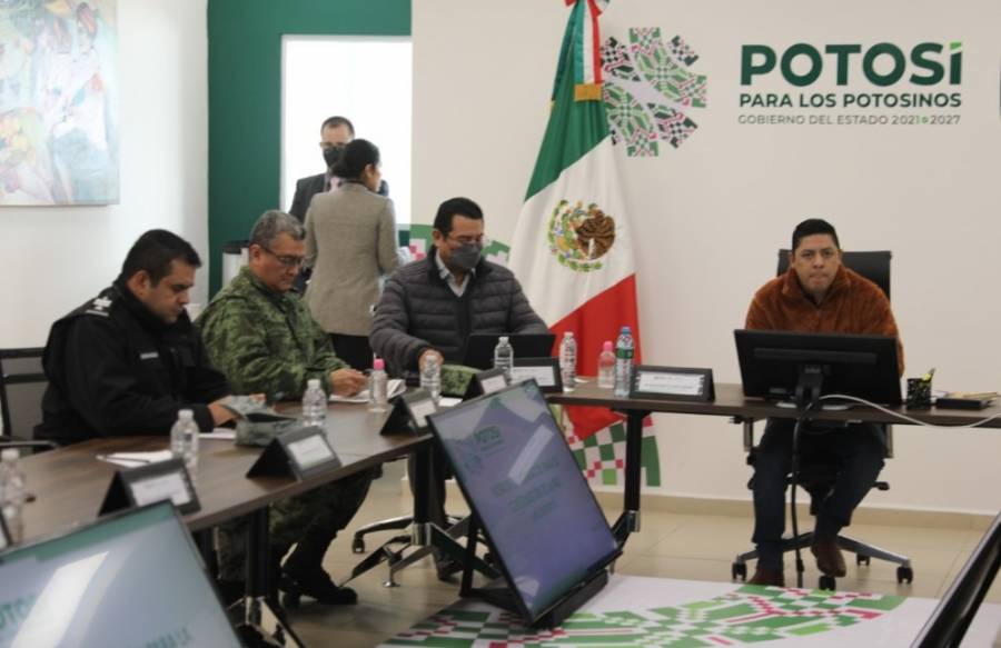 Gobierno de SLP garantiza seguridad de familias potosinas: SSPCE