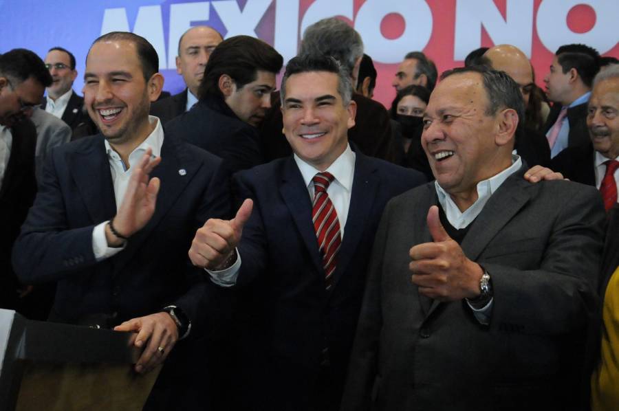 Va por México se une para competir en elecciones de Edomex y Coahuila