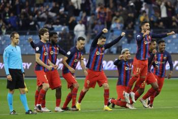 ¡Habr&aacute; Cl&aacute;sico! Barcelona enfrentar&aacute; al Real Madrid en la final de la Supercopa de Espa&ntilde;a
