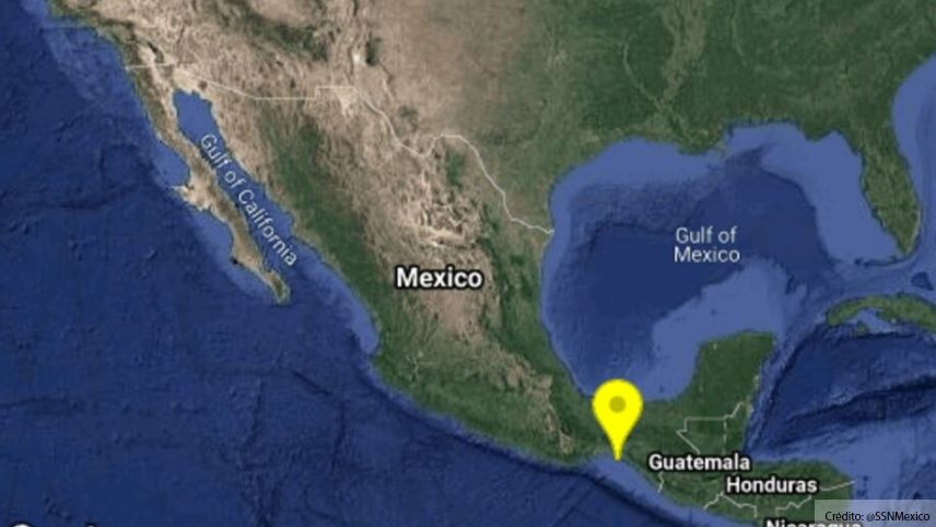 Temblor de 5.3 grados sacude el este de Chiapas