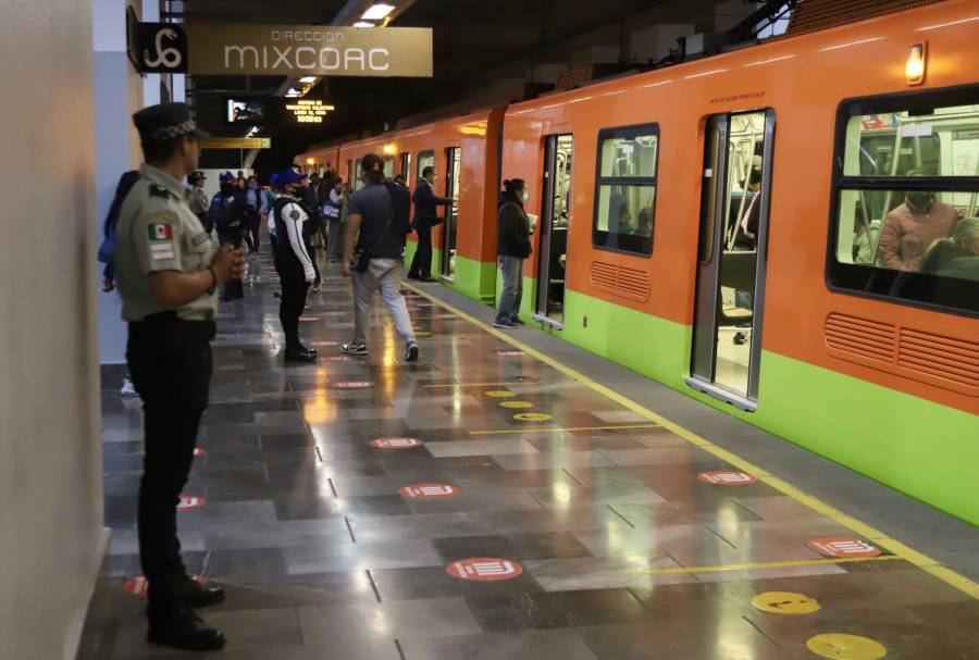 Niega Claudia Sheinbaum militarización del metro con presencia de la Guardia Nación