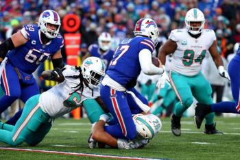 Bills sobreviven a los Dolphins en playoffs de la NFL