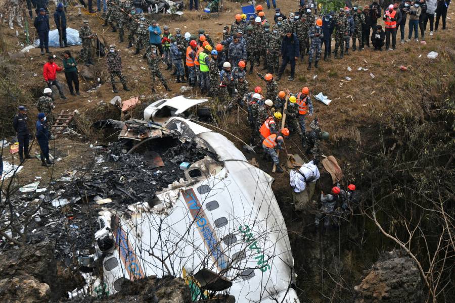 Nepal, un país con un pesado historial de accidentes aéreos