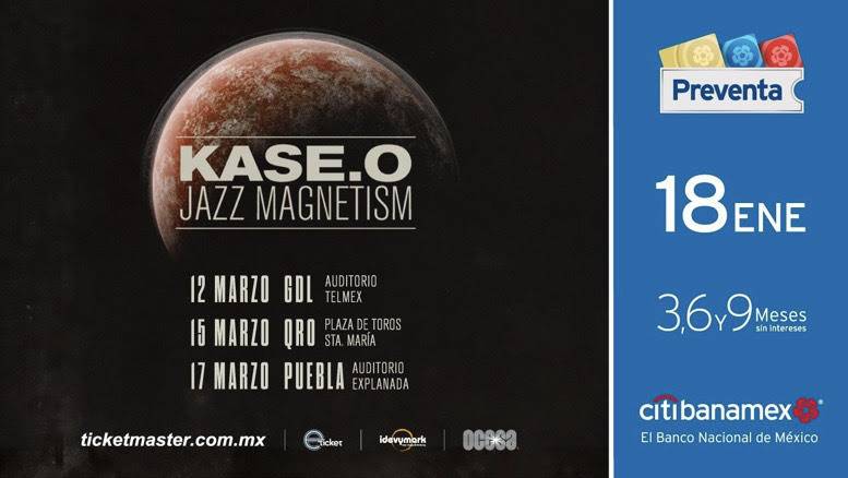 KASE.O ANUNCIA MÁS FECHAS POR MÉXICO