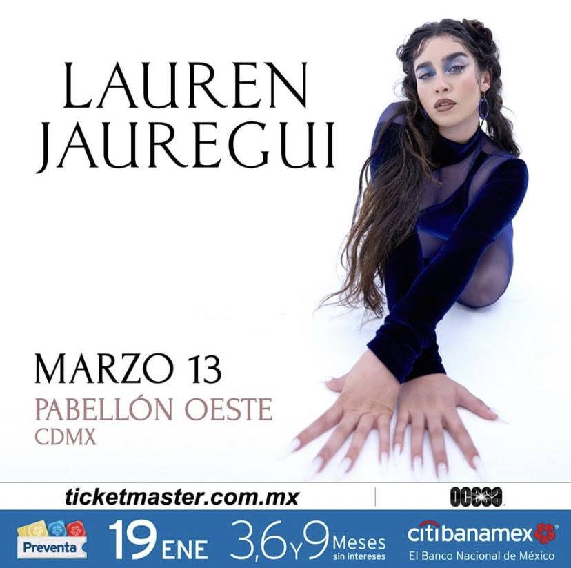 ¡Lauren Jauregui tendrá su primer concierto en la Ciudad de México!
